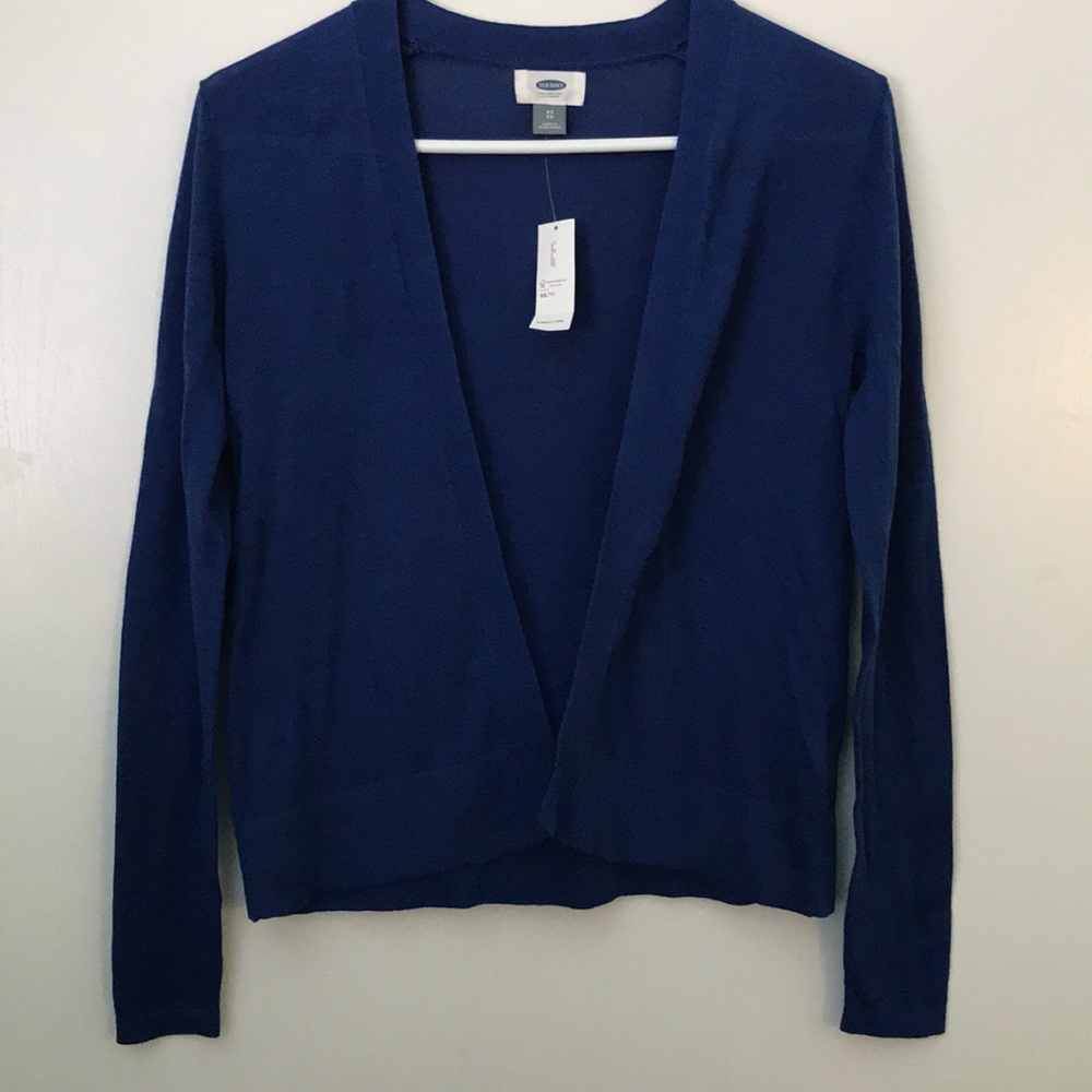 NWT Old Navy Royal Blue Cardigan Sz XS, S